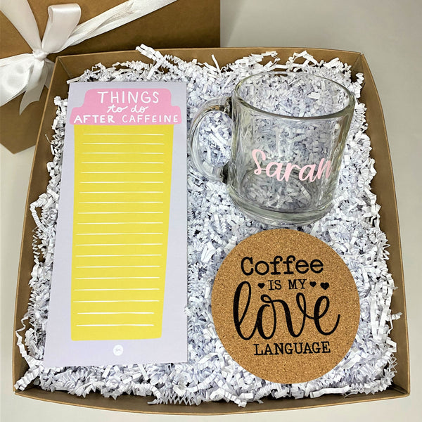 Coffee Lover Box (with Personalized Mug)