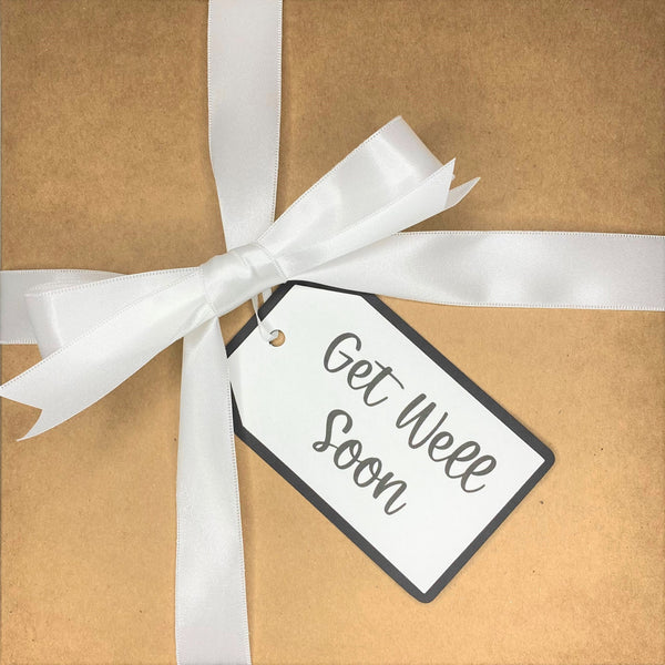 Gift Box and Tag- Get Well Soon