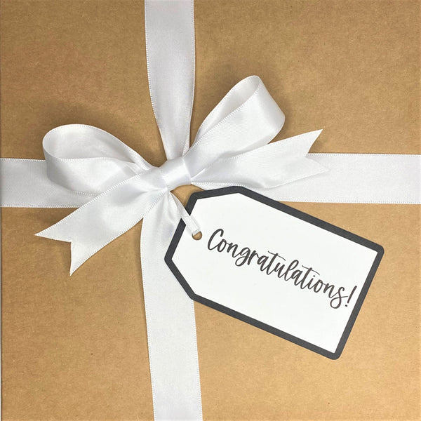 Gift Box and Tag- Congratulations!