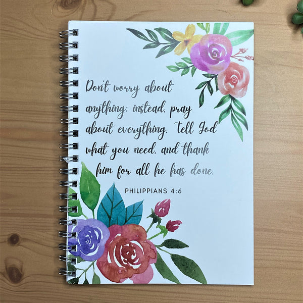 Mini Journal- Philippians 4:6