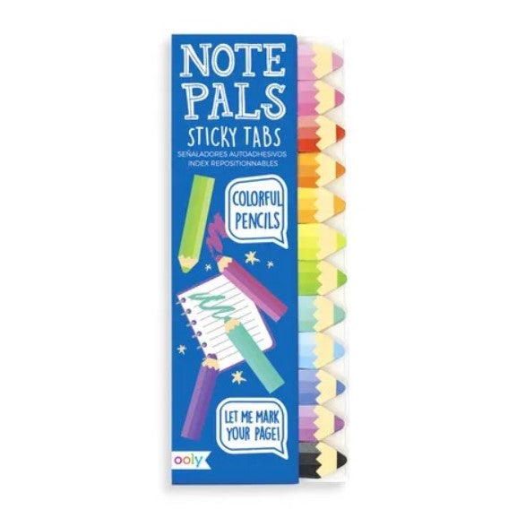 Note Tabs- Colorful Pencils